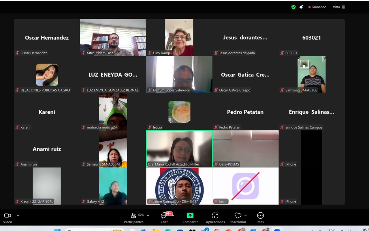 ¡En la Universidad Autónoma de Guerrero nos capacitamos para fortalecer la educación media superior!